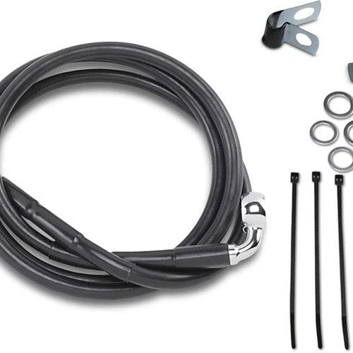 DS Vinyl Brake Line Kit Front +6" Harley Fxd Dyna/FXR/FXRS/1200 Sportster 143656