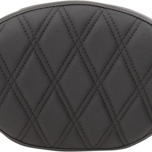 Drag Specialties Double Diamond Oval Pad for Detachable Sissy Bar Black
