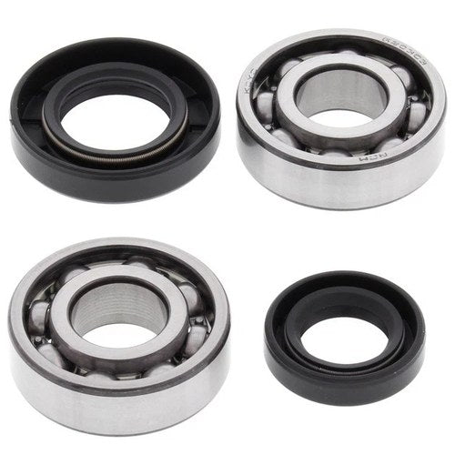Moose Crankshaft Bearing and Seal Kit fits Suzuki/Kawasaki JR50/KDX50
