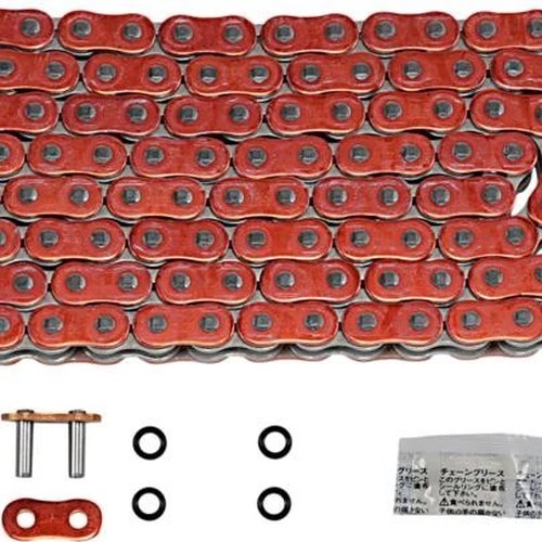 EK 530 ZVX3 Series NX-Ring Chain 120 Links Metallic Orange