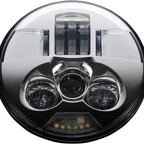 Custom Dynamics ProBEAM LED Headlamp Chrome #PB-7-C Harley Davidson