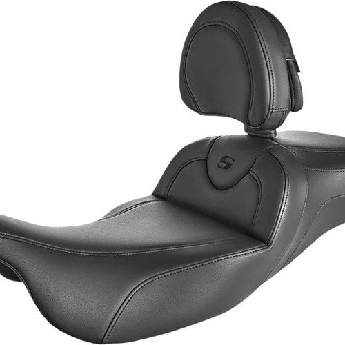 Saddlemen RoadSofa Ext. Reach Seat With Backrest #284447 Harley Davidson