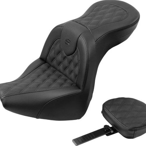 Saddlemen RoadSofa LS Seat With Backrest #284951 Harley Davidson