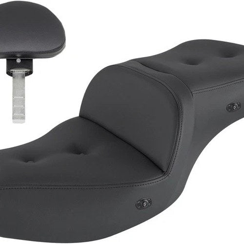 Saddlemen Heated RoadSofa PT Seat With Backrest #284165 Indian