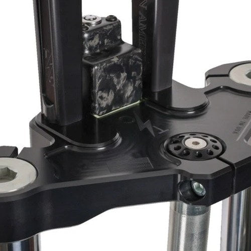 Thrashin Supply Co. Upper Triple Tree Clamp Black Harley Davidson Road Glide