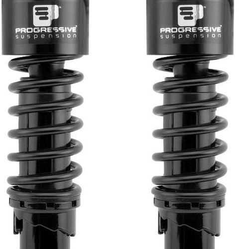 Progressive Suspension 412 Series Shocks 13" Black #412-4008B Harley Davidson