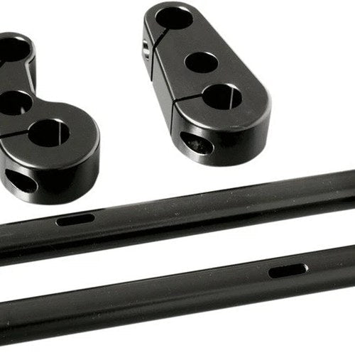 Rivco Pullback Handlebar Risers Black #CA017 Can-Am Spyder RS 2010-2012