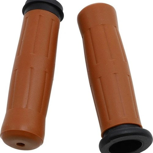 Avon Grips Old School Rubber Grips Tan #OLD-69-TAN-FLY Harley Davidson