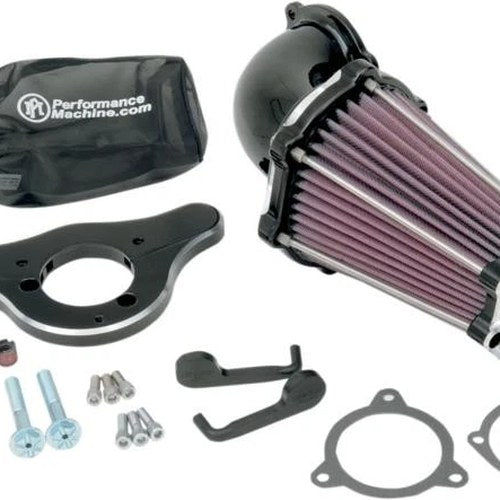 Performance Machine FASTair Intake Kit Contrast Cut 0206-2049-BM Harley Davidson