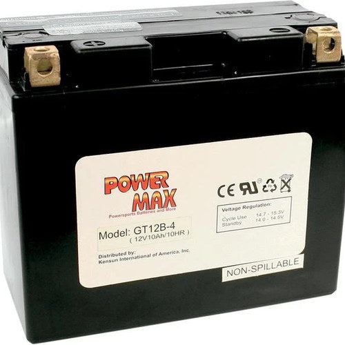 Power Max Maintenance-Free Battery YT12B-4 #GT12B-4