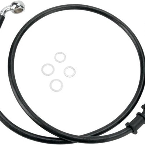 DS Vinyl Brake Line Kit Non-ABS Front +6" Harley FLS/FLSTF/FLSTFB/FLSTN