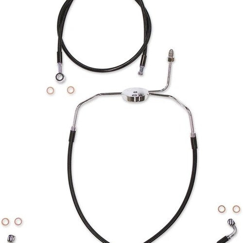 Magnum XR Non-ABS Complete Front Brake Kit Black/Chrome #SBC1305-23