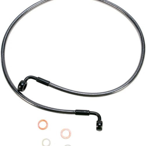 Magnum Black Pearl E-Z Align Front Brake Line 40" Harley FXDB/I 2013-2016