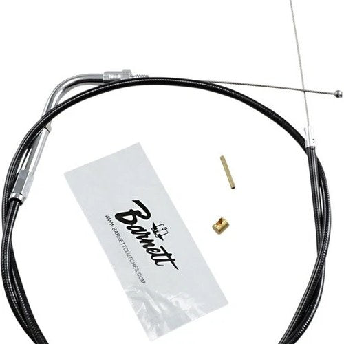 Barnett Pull Throttle Cable Black #116774 Harley Davidson Super Glide/Sportster