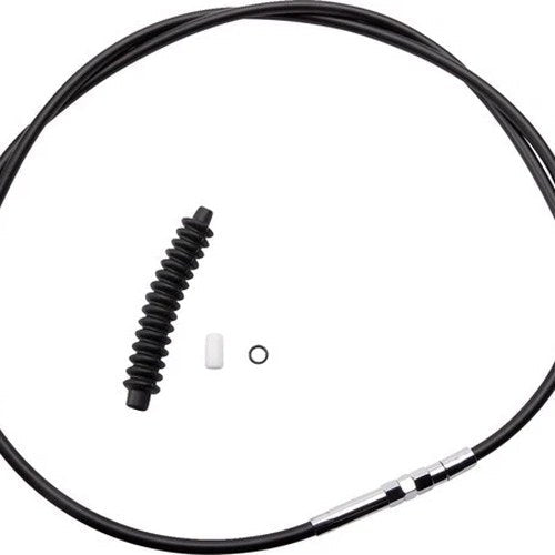 Drag Specialties Black Vinyl Clutch Cable 74-11/16" Black 211838 Harley Davidson