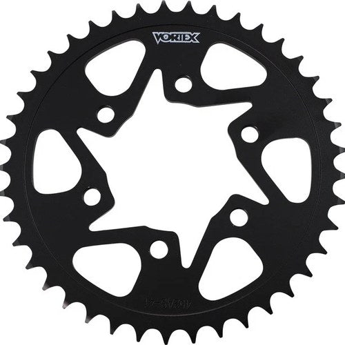Vortex Steel Rear Sprocket 41T 520 Black #452AS-41 for Kawasaki