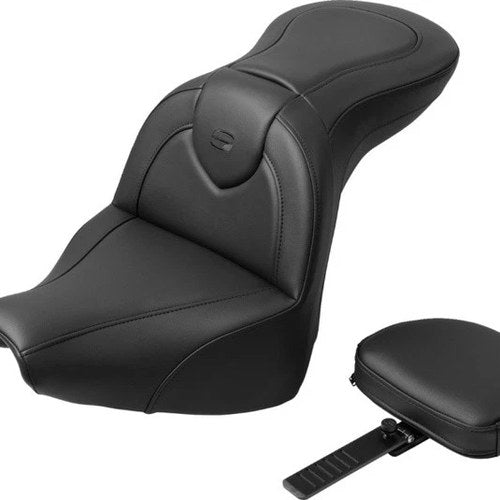 Saddlemen RoadSofa Seat With Backrest #284950 Harley Davidson