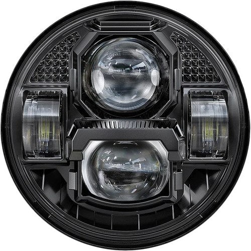 Pathfinder LED Rugged Ultra View LED Headlight 5.75" Black