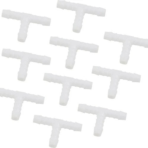 Motion Pro Tee-Shape Hose Connector for 3/8" I.D. Hose 10-Pack