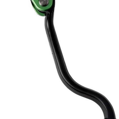 Moose Forged Shift Lever 20mm Offset Green for Kawasaki KX65 2000-2024