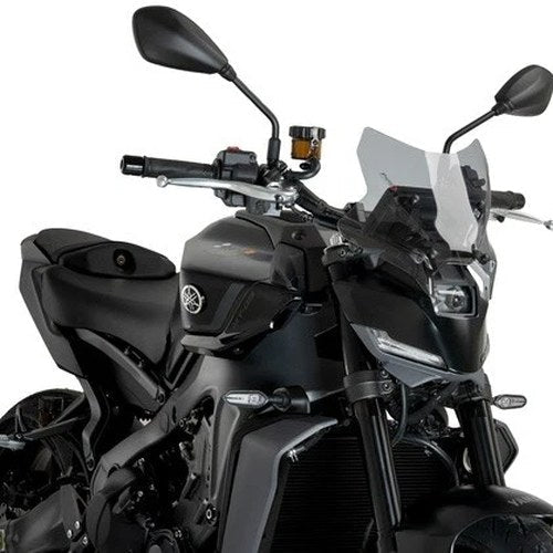 Puig New Generation Sport Windshield Smoke fits Yamaha MT-09/MT-09 SP 2024-2025