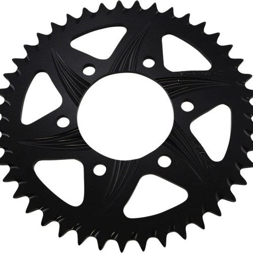 Vortex F5 Aluminum Rear Sprocket 43T 520 Black #452AK-43 for Kawasaki