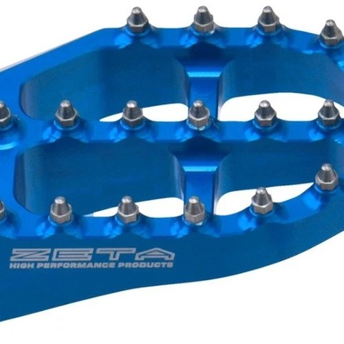 Zeta Aluminum Footpegs Blue #ZE93-1823 Husqvarna
