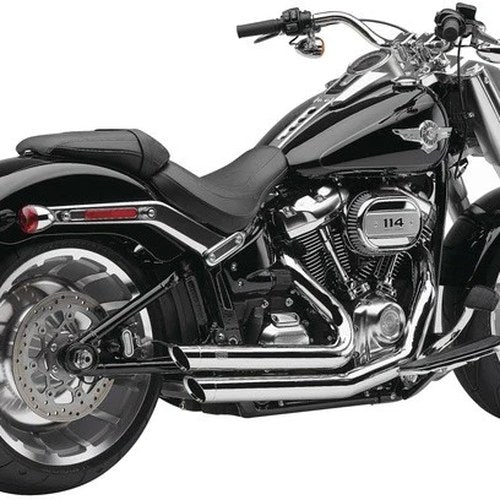 Cobra Speedster Slashdown Exhaust System Chrome #6863 Harley Davidson