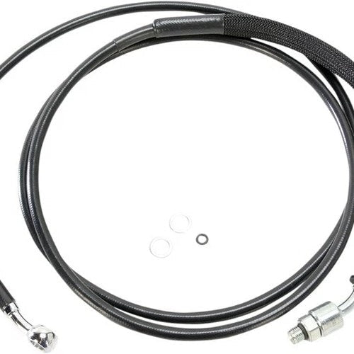Drag Specialties Black Vinyl Hydraulic Clutch Line 78-1/8" +8" Black #211914