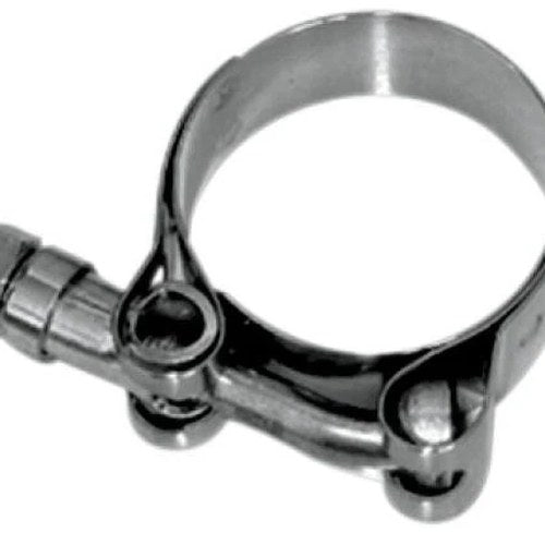 Shindy Stainless Steel Heavy-Duty T-Bolt Exhaust Clamp 1.5"-1.64"