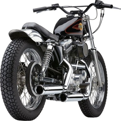 Cobra 3" Neighbor Hater Slip-On Mufflers Chrome #6036 Harley Davidson Sportster