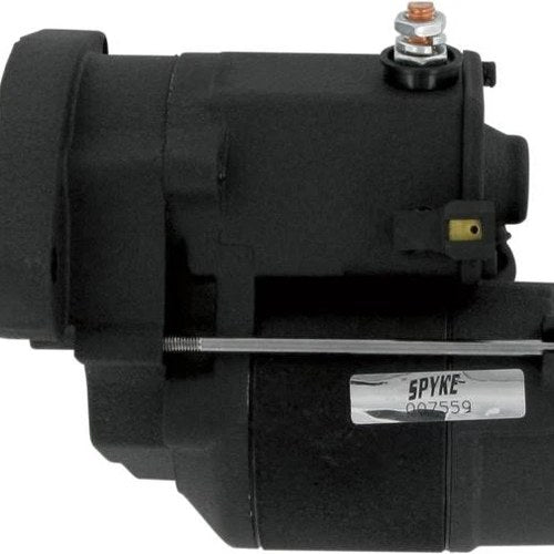 Spyke Supertorque Starter Wrinkle Black Harley Davidson Big Twin 1994-2006