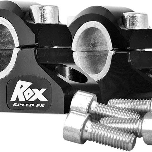 Rox Speed FX Elite Pro-Offset Block Handlebar Risers 1.25" Black