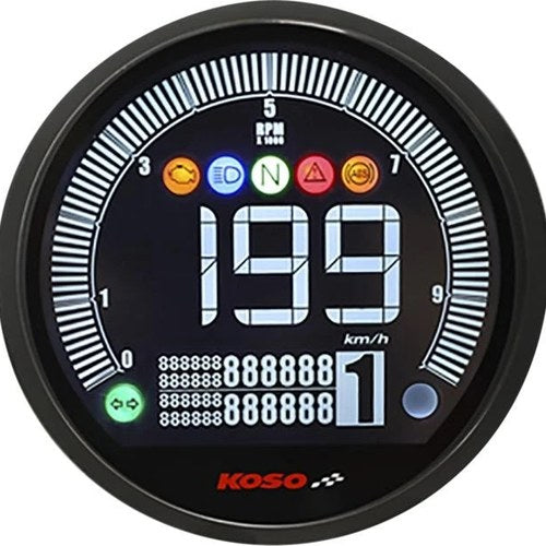 Koso DL-04 LCD Multifunction Guage BMW R nineT 2017-2023