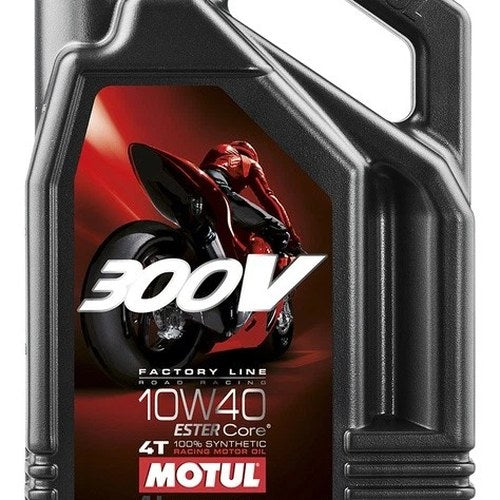 Motul 300V Synthetic 4T Motor Oil 10W-40 4 Liter