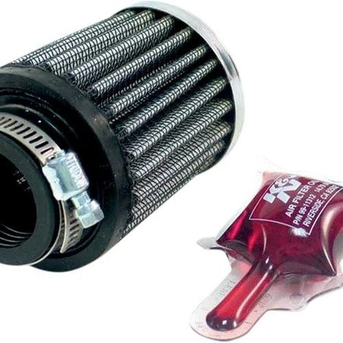 K&N Universal Air Filter RC-2540 Round Tapered 2.5" Chrome