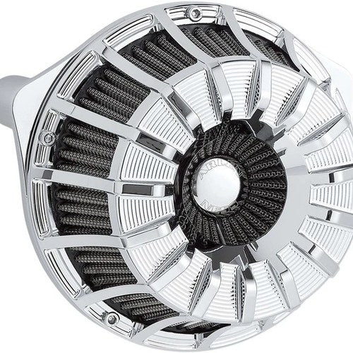 Arlen Ness Inverted Series 15-Spoke Air Cleaner Kit Chrome #18-994