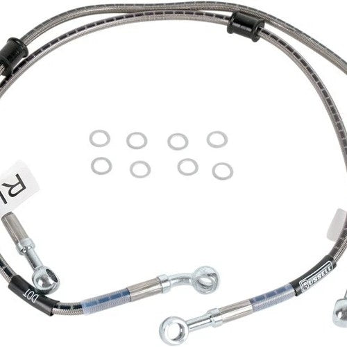 Russell Front CycleFlex Two-Line Racer Brake Line Kit R08470 for Suzuki Hayabusa