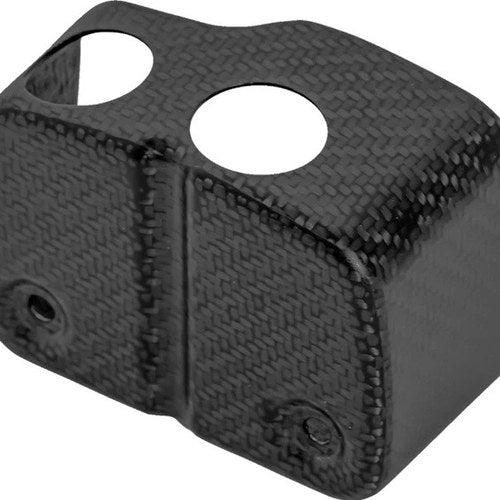 Saddlemen Carbon Fiber Coil Cover Matte Black Harley Davidson Dyna
