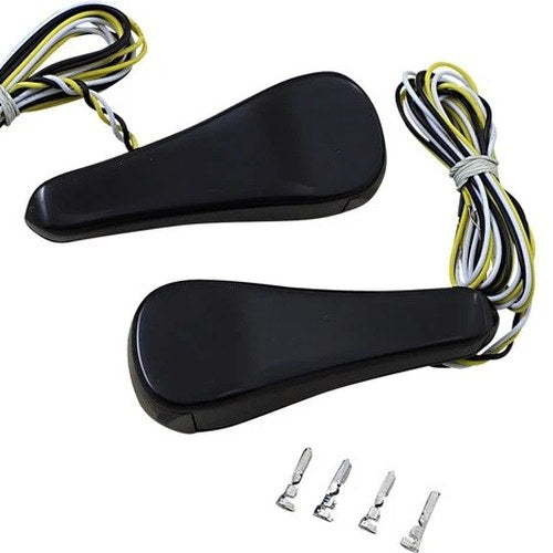 Alloy Art LED Front Signal Lights #RGFS1-2 Harley Davidson Road Glide