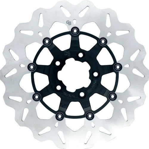 GBrakes Floating Wave Brake Rotor 11.5" Front Black #GBDU001 Harley Davidson