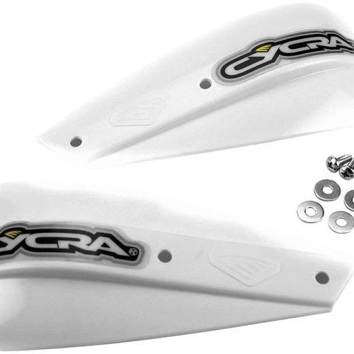 Cycra Replacement ProBend Low Profile Handguard Shields White