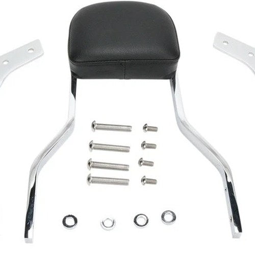 Cobra Short Sissy Bar Square Chrome #02-5611 for Honda VT750