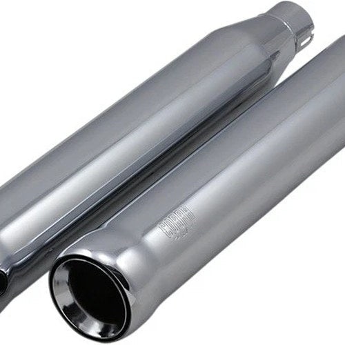 Cobra 3" Neighbor Hater Slip-On Mufflers Chrome #6043 Harley Davidson