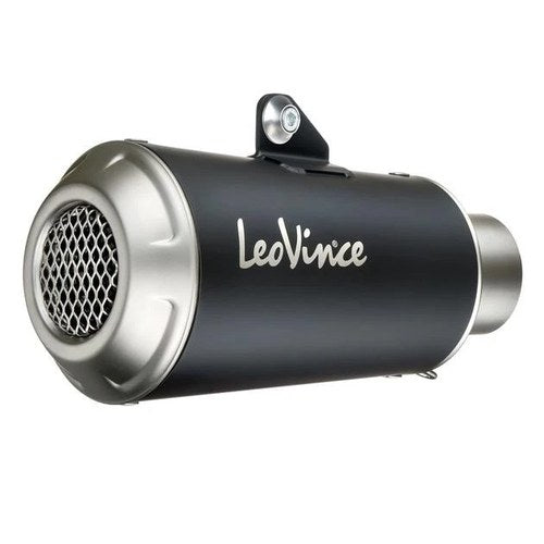 Leo Vince LV-10 Slip-On Muffler Black/SS #15260B Ducati Monster 937 2021-2023