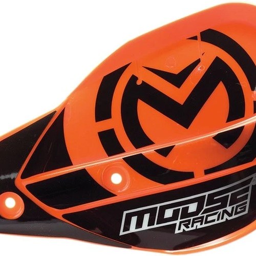 Moose ProBend Handguards without Handlebar Clamps Orange