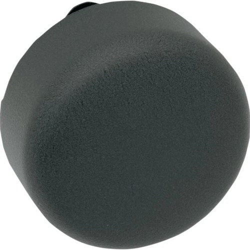 DS Round Horn Cover Smooth Wrinkle Black Harley Davidson #144055