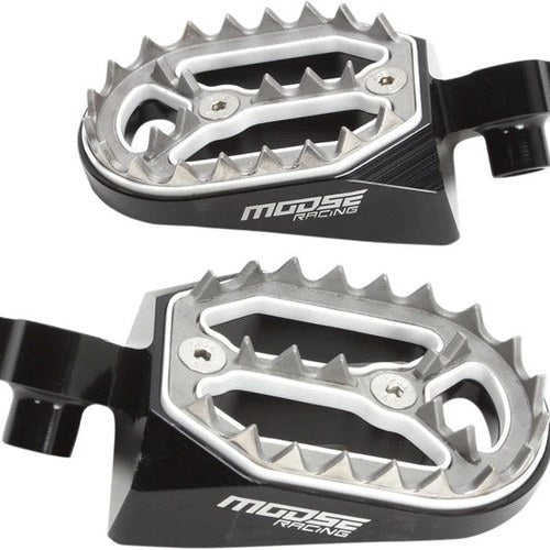 Moose Qualifier Footpegs fits Suzuki RM-Z450/RM-Z250 2010-2016