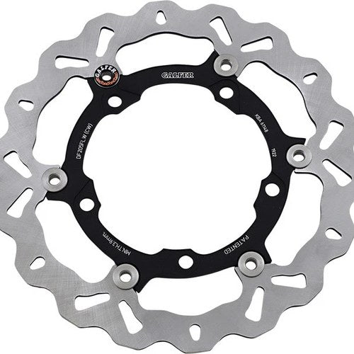 Galfer Standard Floating Wave Front Brake Rotor with Aluminum Carrier #DF205CW