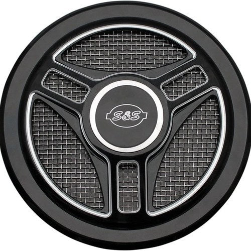 S&S Replacement Stealth Air Cleaner Cover Tri-Spoke